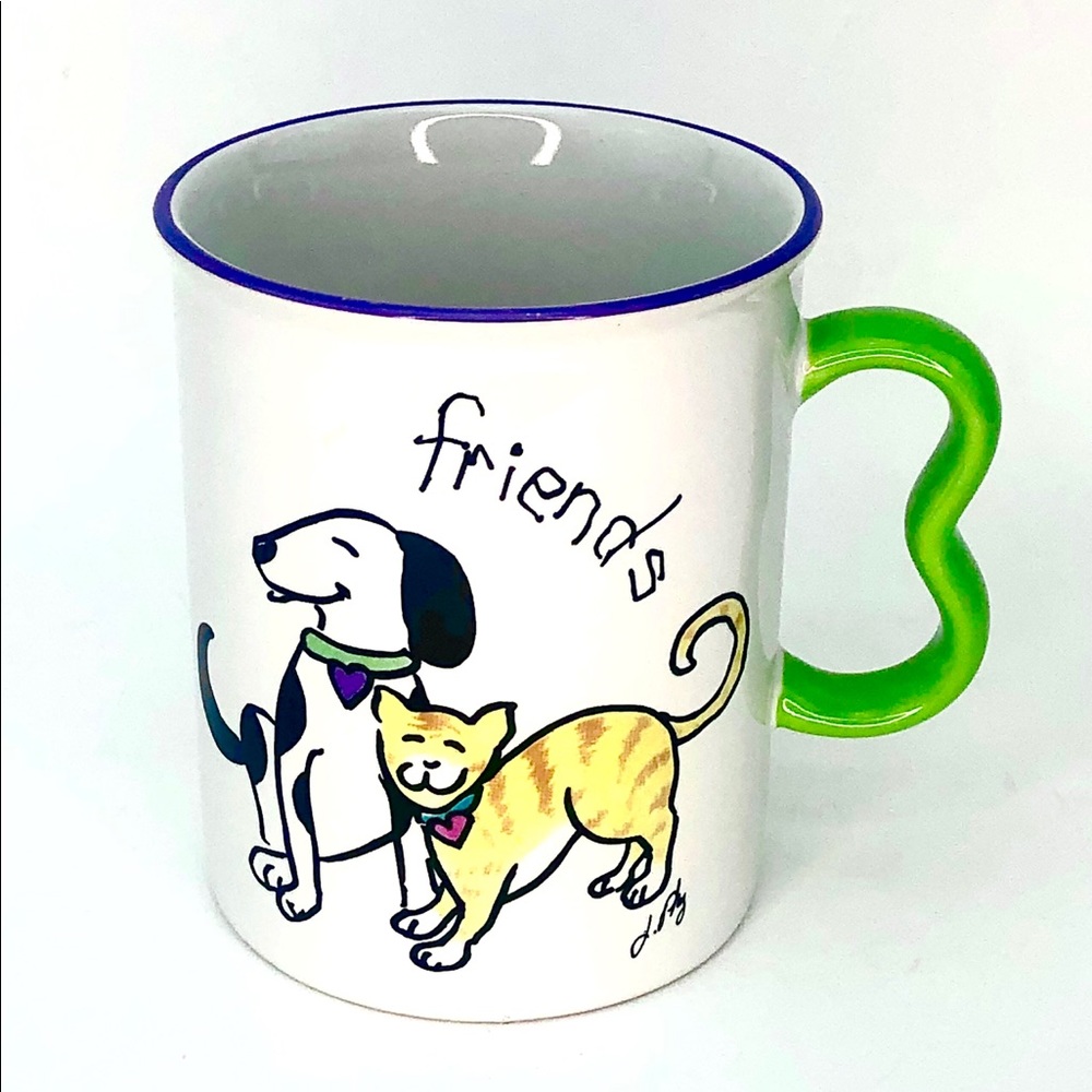 Pet Lover Phaltzgraff Designer Dog & Cat Friends Gift Mug